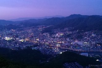 Uitzicht vanaf Nagasaki ropeway