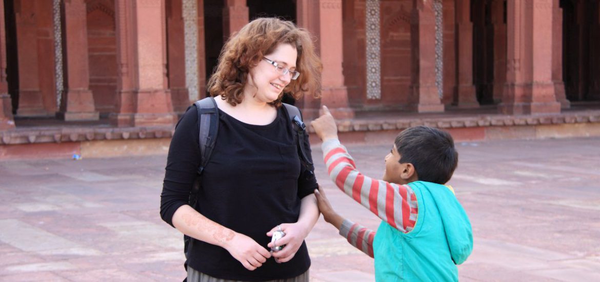 Kind in Fatehpur Sikri