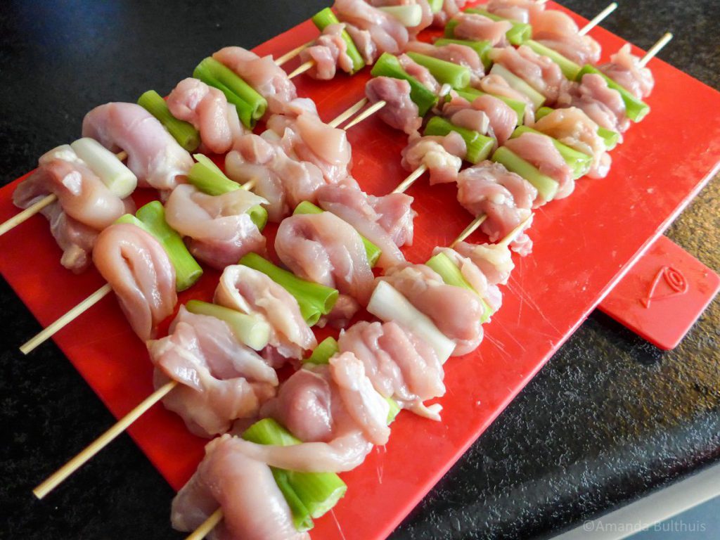 Yakitori spiesjes