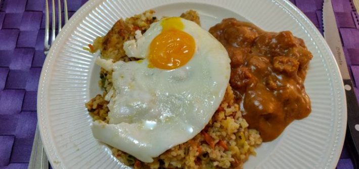 Vegetarische nasi goreng