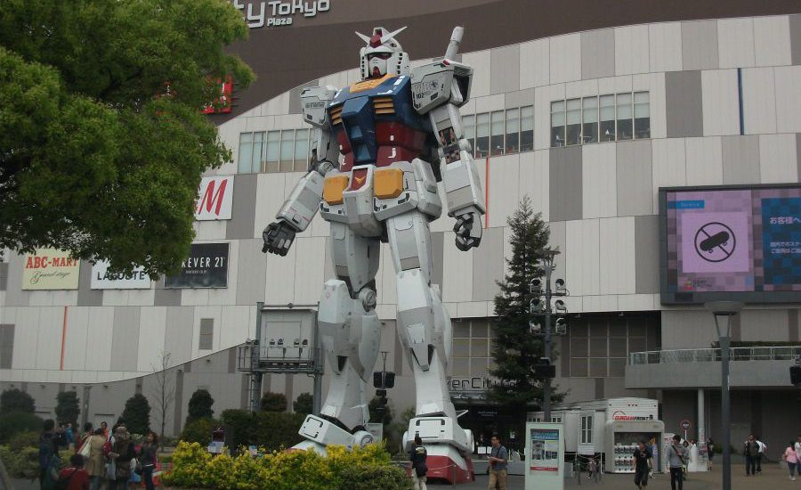 Gundam-robot Tokio