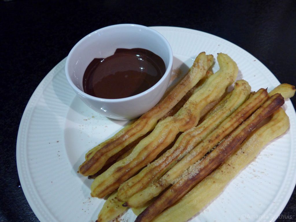 Churros uit de oven