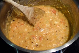 Indiase Dahl met rode linzen