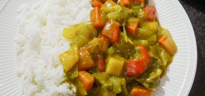 Japanse curry met rijst