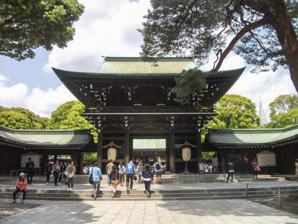 Meji Shrine Tokio