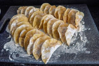 Zelfgemaakte dumplings