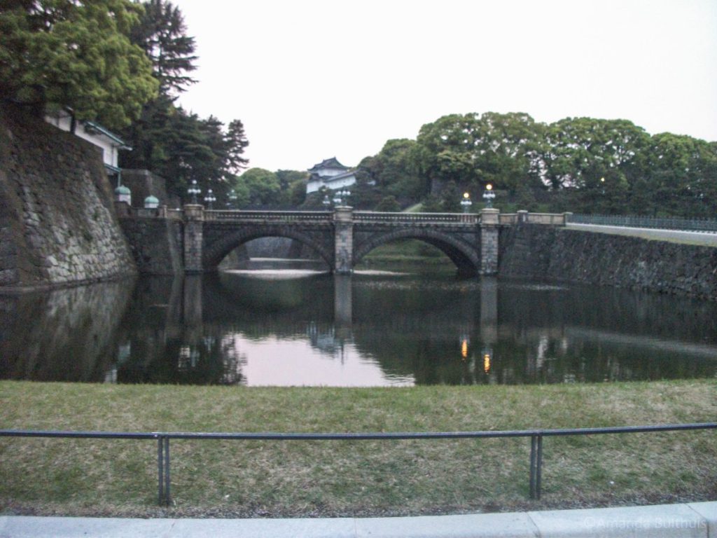 Brug bij Imperial Palace Tokio