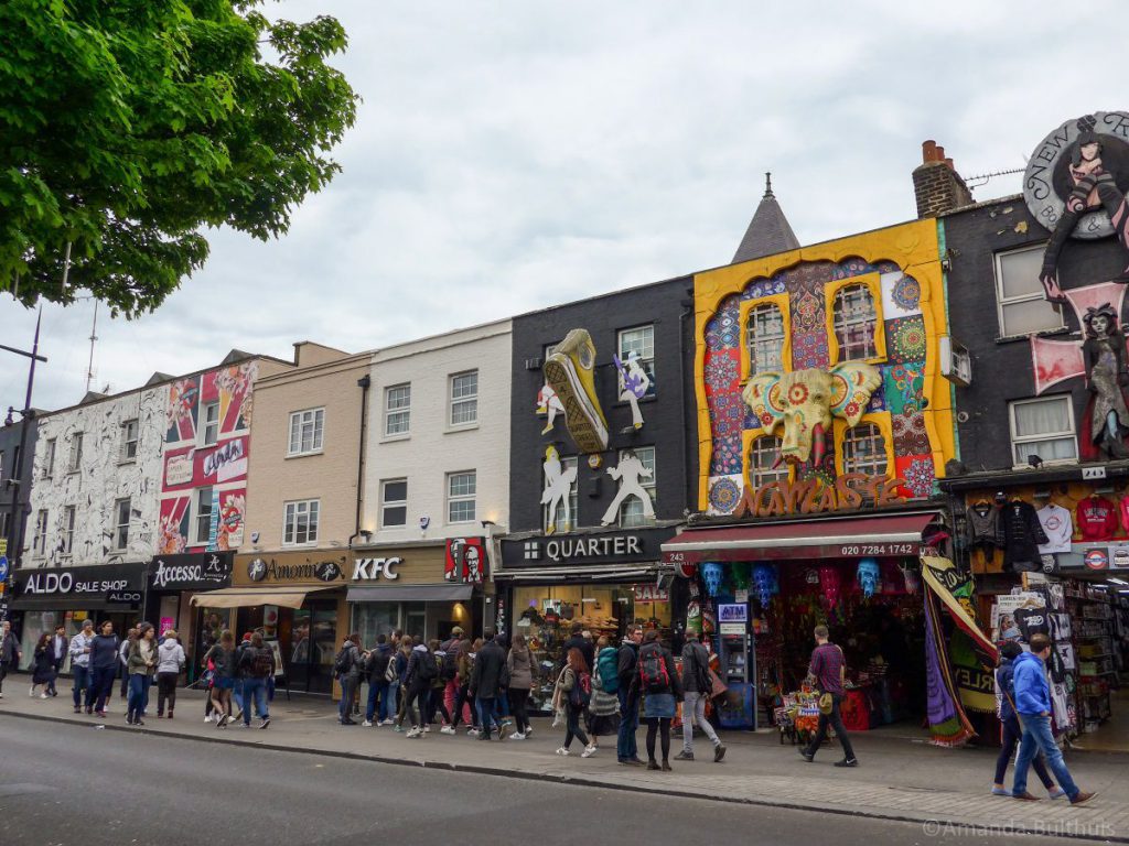 Winkels in Camden Town