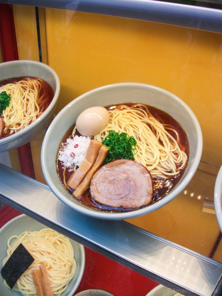 Fake food ramen Shibuya