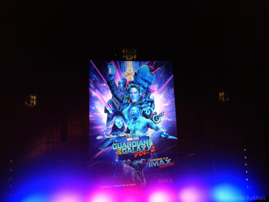 Guardians of The Galaxy II, Bioscoop Londen