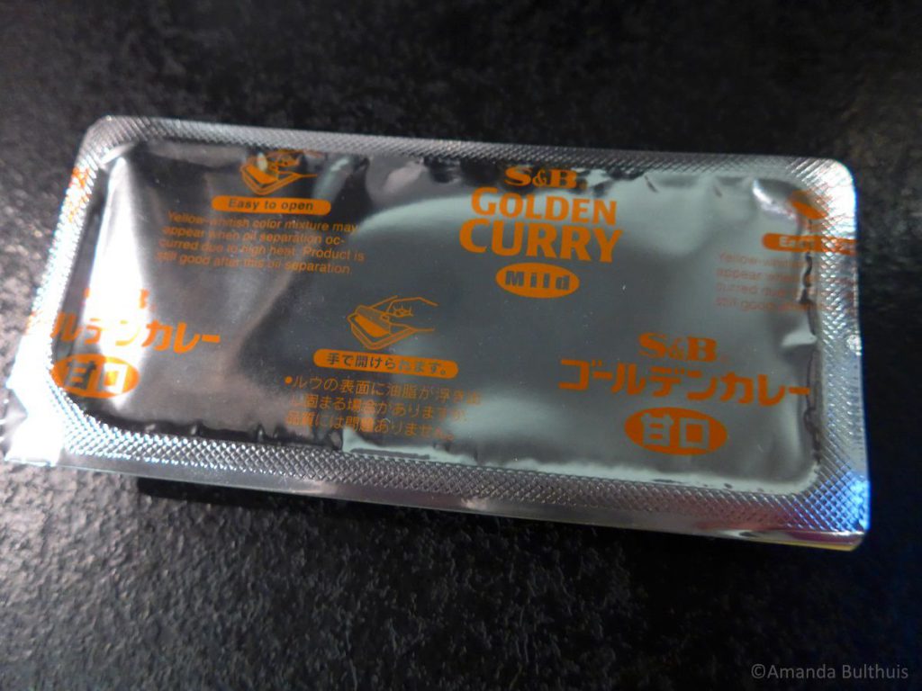 Japanse currysaus blokjes