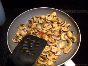 Champignons bakken