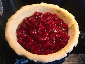 Cherry pie maken