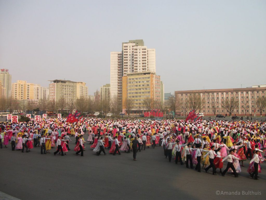 Mass Dances in Pyongyang