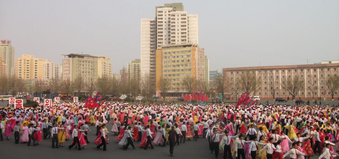 Mass Dances in Pyongyang