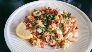 Paella recept