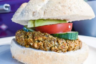 Quinoa burger