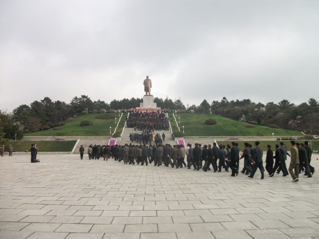 Standbeeld Kim Il Sung Kaesong