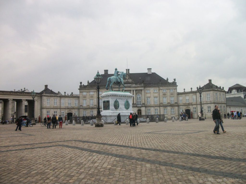 Amalienborg Kopenhagen, Denemarken