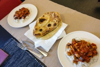 Aubergine curry