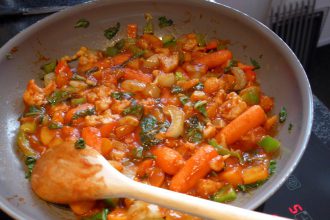 Chicken Tonight zoetzuur (vegetarisch)
