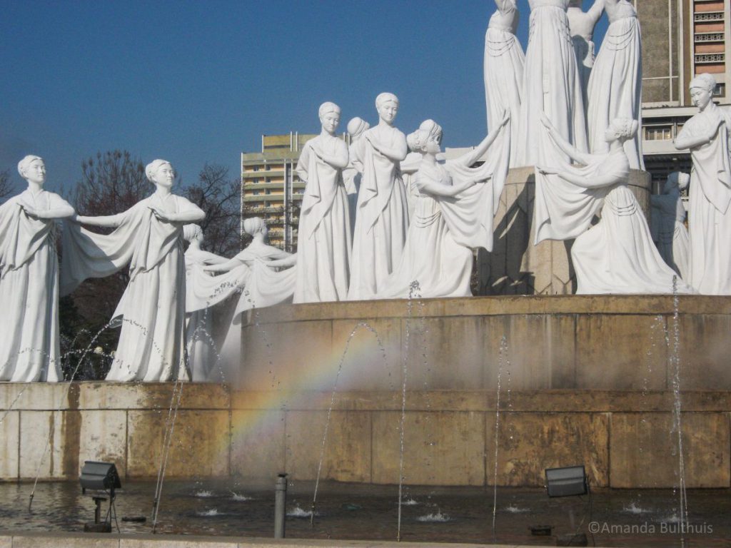 Fonteinen Mansudea Hill Pyongyang