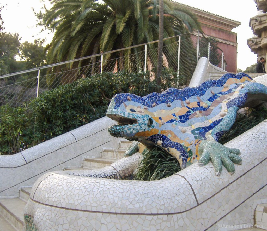 Hagedis, Parc Guell Barcelona