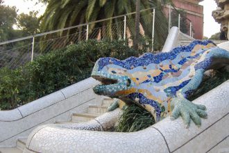 Hagedis, Parc Guell Barcelona