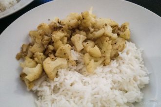 Indiase bloemkool met gember