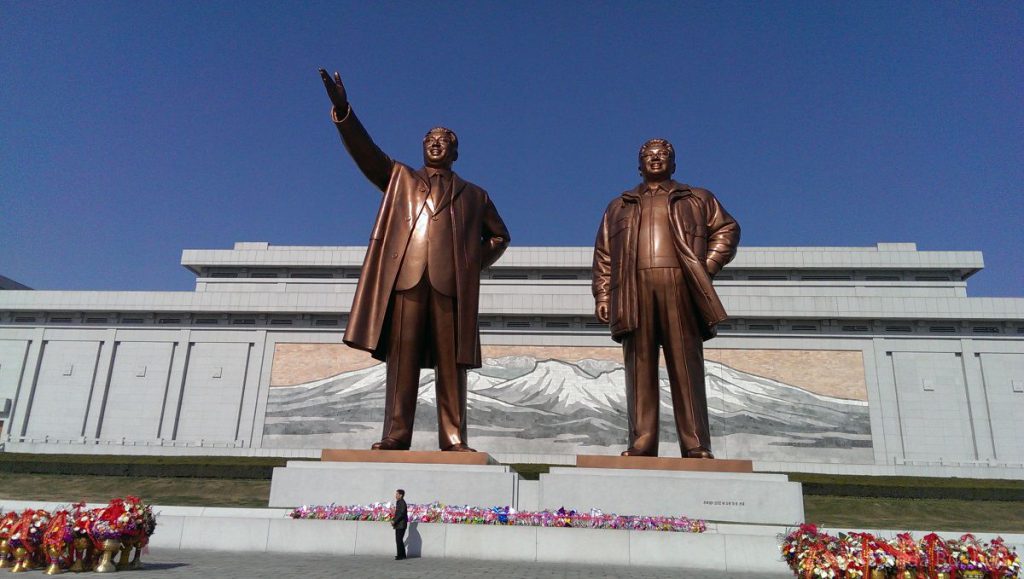 Monument Mansudea Hill Pyongyang