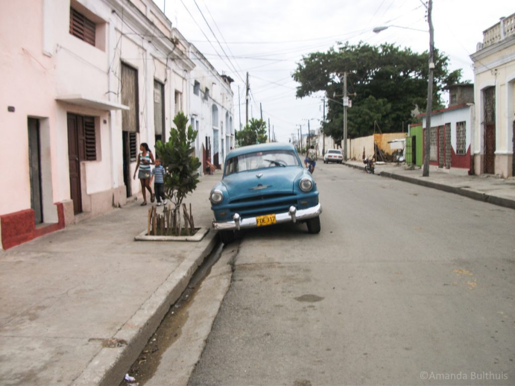 Oude auto in Cuba