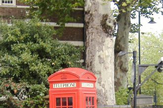Telefooncel Londen