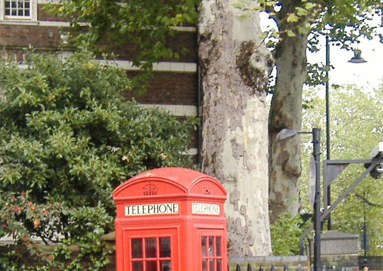Telefooncel Londen