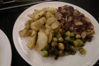 Traditioneel Engels kerstdiner