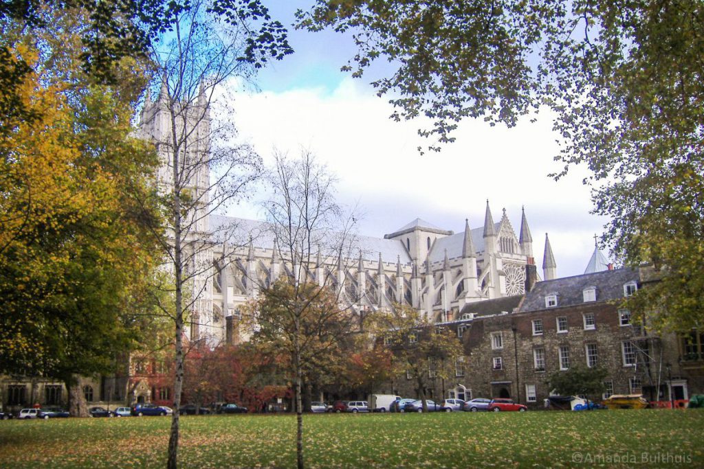 Achterkant Westminster Abbey