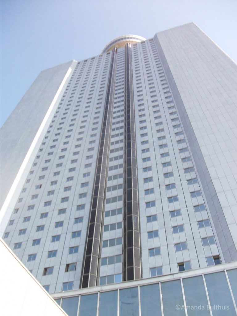 Yangakdo hotel in Pyongyang Noord-Korea