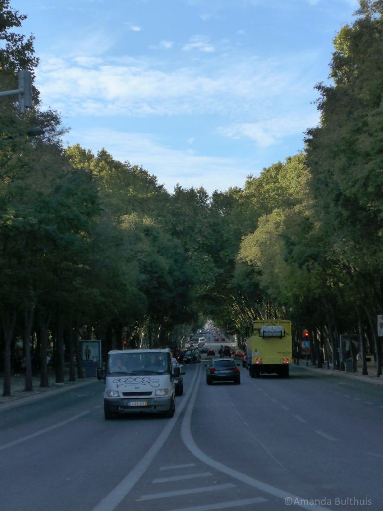 Avenida da Liberdad Lissabon