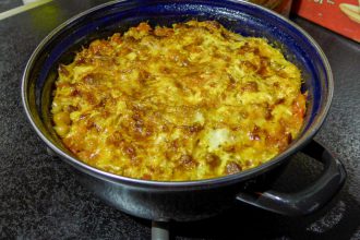 Arroz con costra