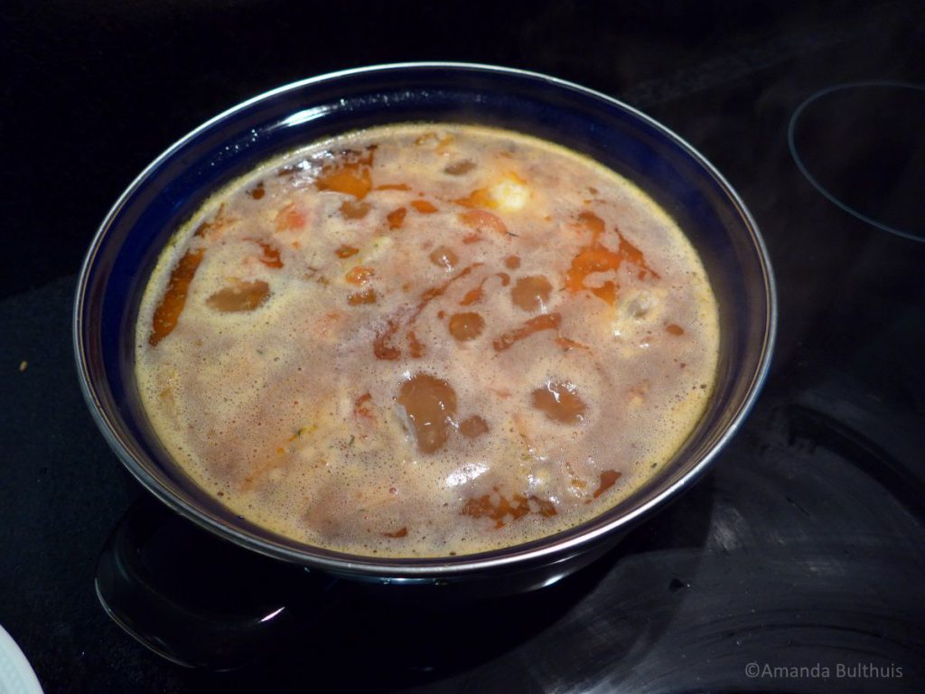 Bouillon voor arroz con costra