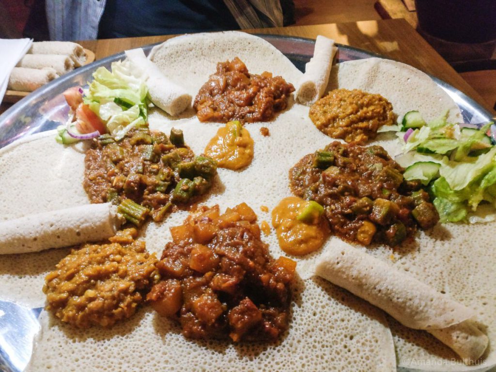 Eritrees eten Gezana