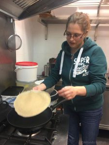 Injera maken bij Gezana