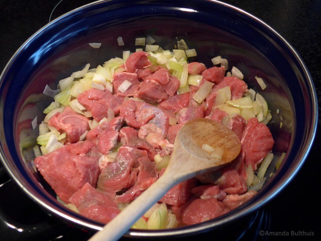 Vlees voor Oostenrijkse goulash