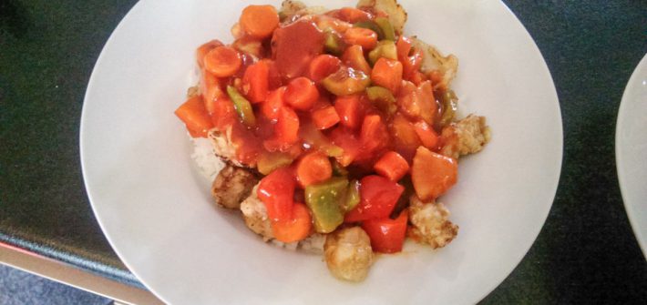 Chinese sweet and sour pork