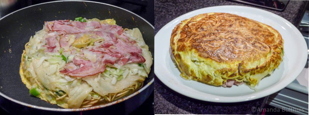 Okonomiyaki bouwen