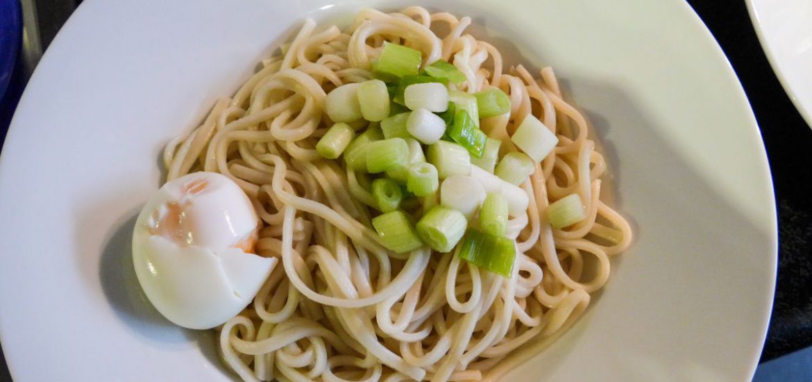 Udon noodles Japanse stijl