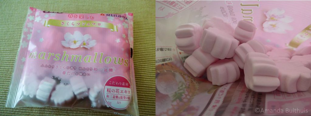 Sakura marshmallows