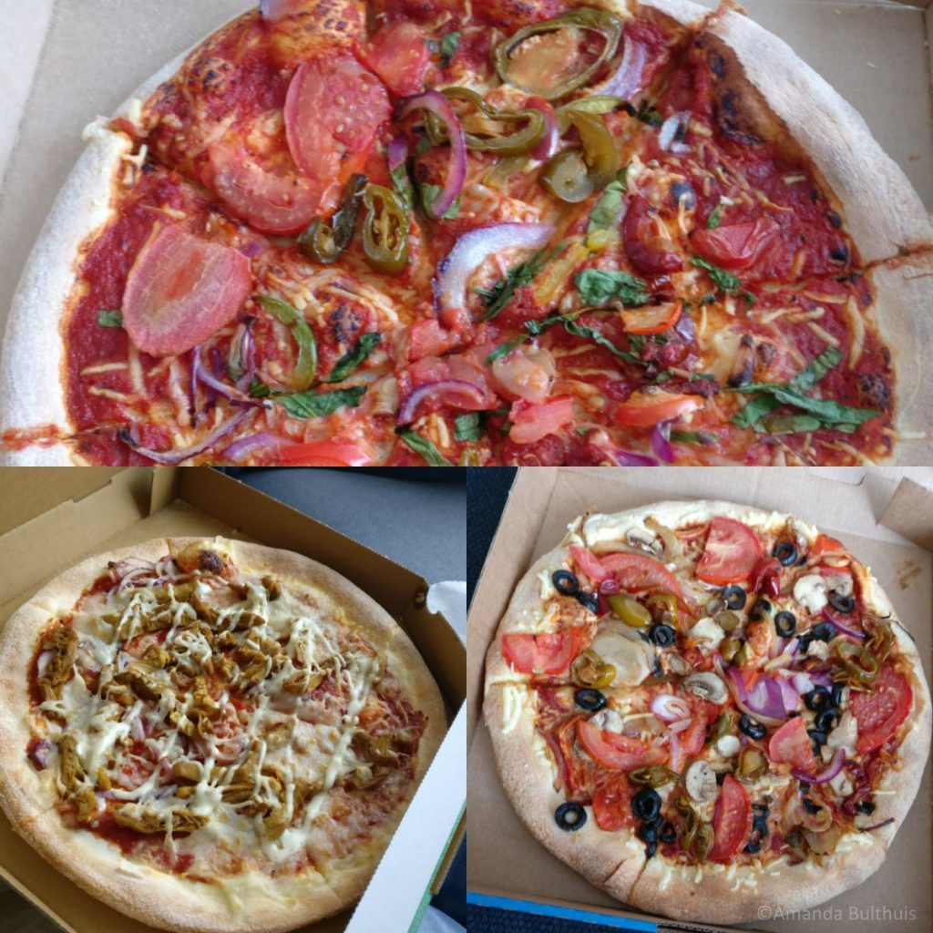 Vegan pizza party