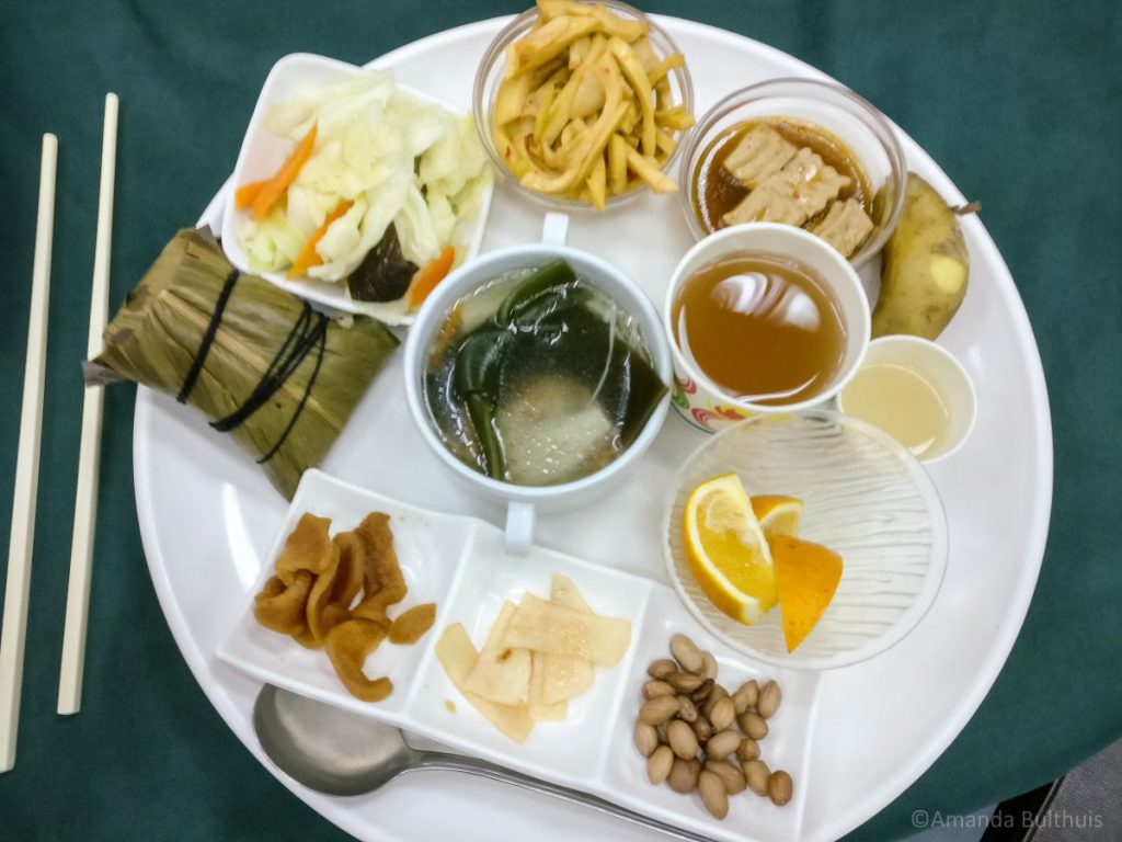 Vegetarische Aboriginal lunch in Taitung