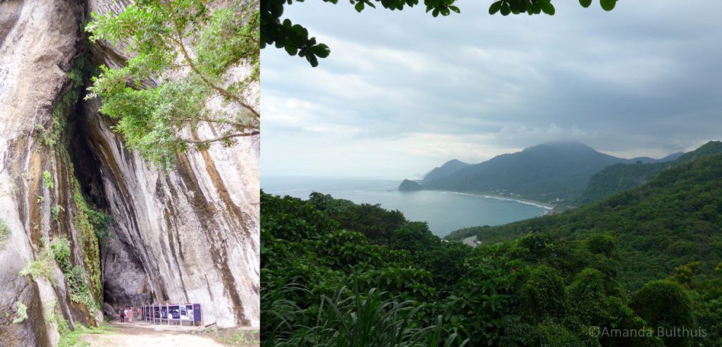 Baxian Caves en Baci Observation Tower, Taiwan