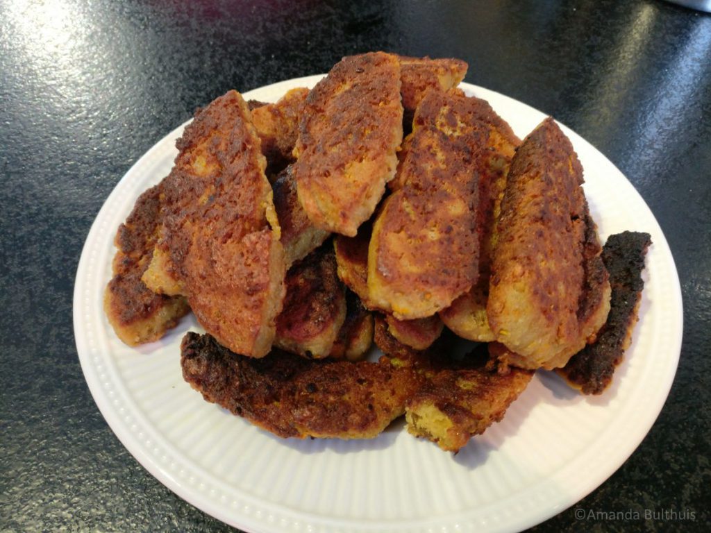 Seitan reepjes voor vegetarische babi pangang